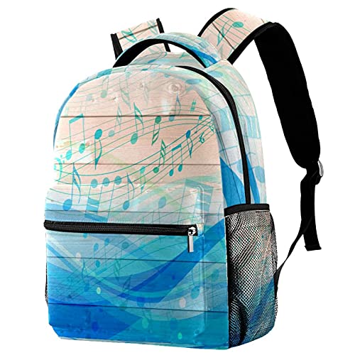 Sac à dos voyage musique et planche en bois pour ados