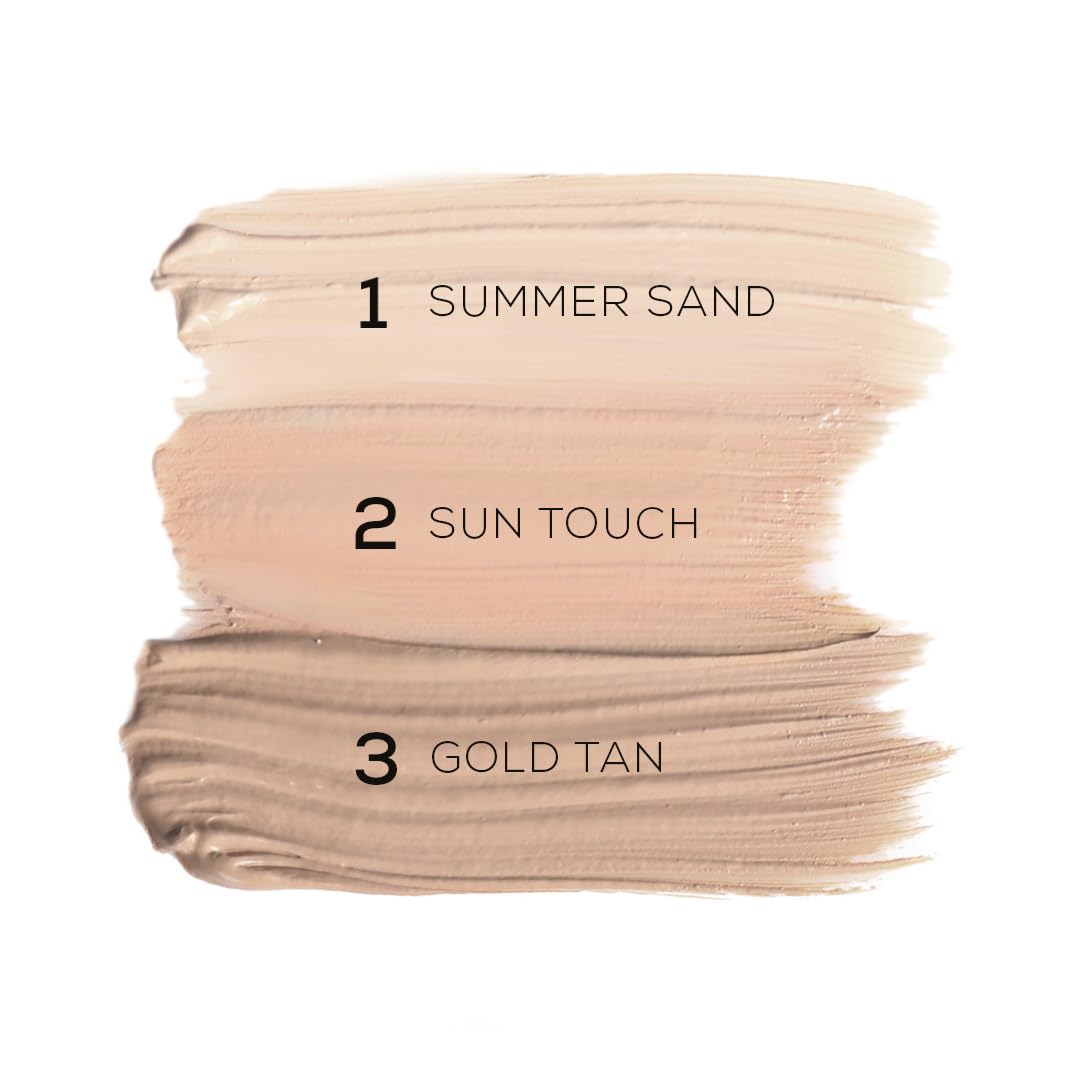 YONELLE CCC Cream, Getönte Tagescreme mit LSF 50, Matt-Effekt, Summer Sand | No-Make-up-Look, optischer Blur, frischer Teint, Poren wirken feiner, leichte Textur, normale Haut & Mischhaut