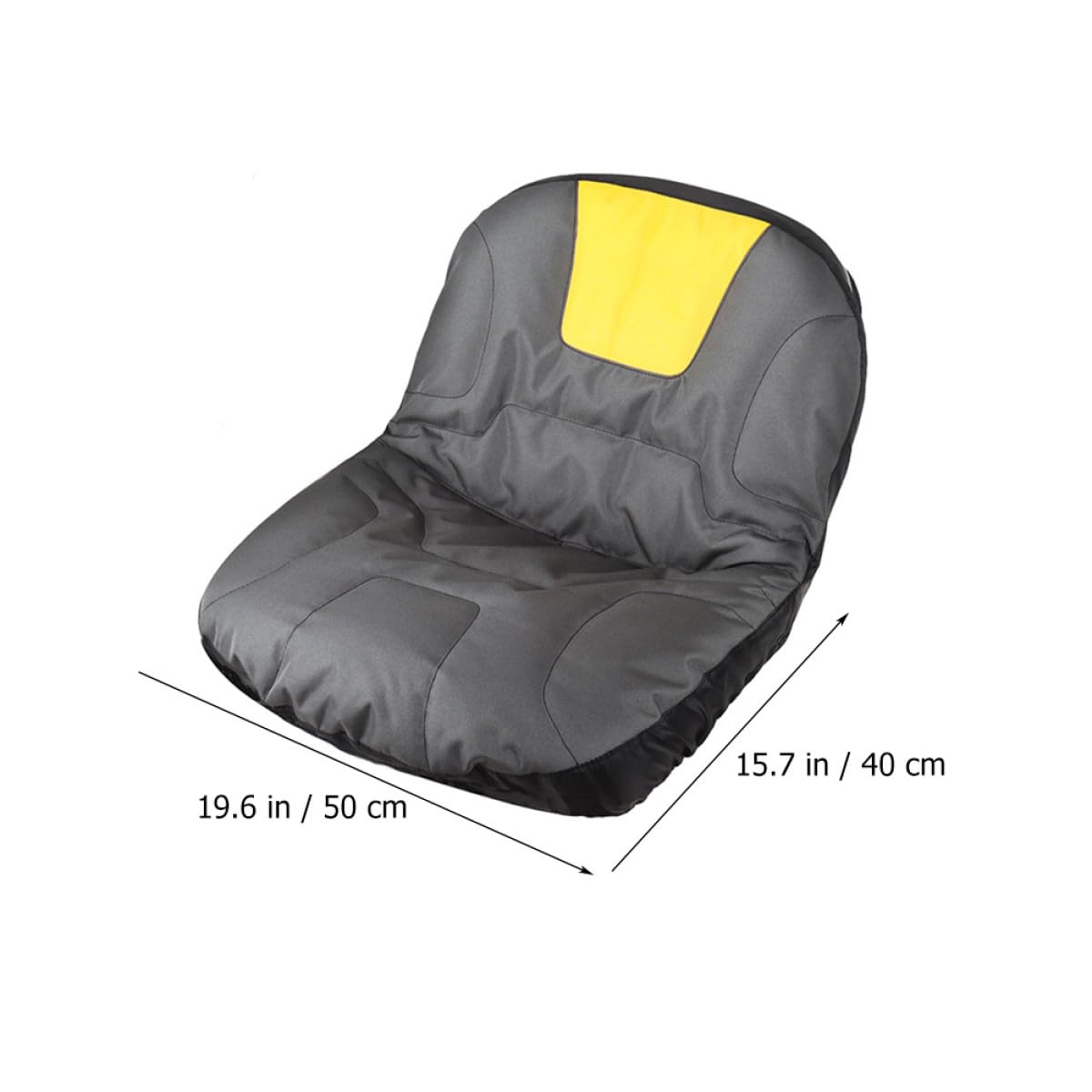 Uonlytech Funda de Asiento para Cortacésped y Tractor de Poliéster Resistente, Protector de Asiento y Antidesgaste Bolsa de Almacenamiento para Uso en Jardín y Agricultura