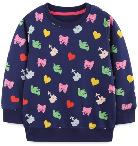 Image of Hongshilian Unisex Kids Cute Cartoon Cotton Sweater Shirt