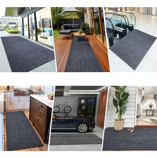 Tapis entrée intérieur absorbant et antidérapant lavable - 4
