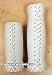 Velo Vinyl Leather Grips for Multi-Speed, 127mm & 92mm Grips - White, for 7/8" handle bars of beach cruiser bikes