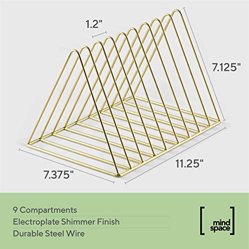 image for Mindspace Desk Organizer - Magazine Holder, File Organizer for Desk | 