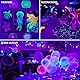 30W LED Schwarzlicht Strahler, NATPOW UV Schwarzlicht Fluter mit Stecker IP66 Wasserdicht Schwarzlichtlampe Fluoreszenz Blacklight Partylicht für Halloween Aquarium Bar Neonfarben Disco(2 pcs)