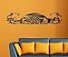 Produktbild Wandtattoo Neumünster Stadt Skyline Wand Wandsticker Sticker Aufkleber Wandbild 1M686_4, Farbe:Dunkelgrau Matt;Länge des Motives:120cm