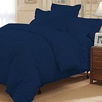 Vista 45 de Lujosa funda de edredón suave de 800 hilos, 100% algodón egipcio, tamaño Queen de gran tamaño (98 x 98 pulgadas), 1 funda de edredón con cierre