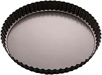 Forma para Torta e Bolo Redonda de Fundo Removível Antiaderente 24 ou 26cm com Fundo Falso (24cm)