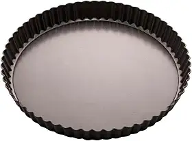 Forma para Torta e Bolo Redonda de Fundo Removível Antiaderente 24 ou 26cm com Fundo Falso (24cm)