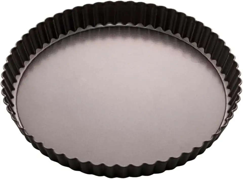 Forma para Torta e Bolo Redonda de Fundo Removível Antiaderente 24 ou 26cm com Fundo Falso (24cm)