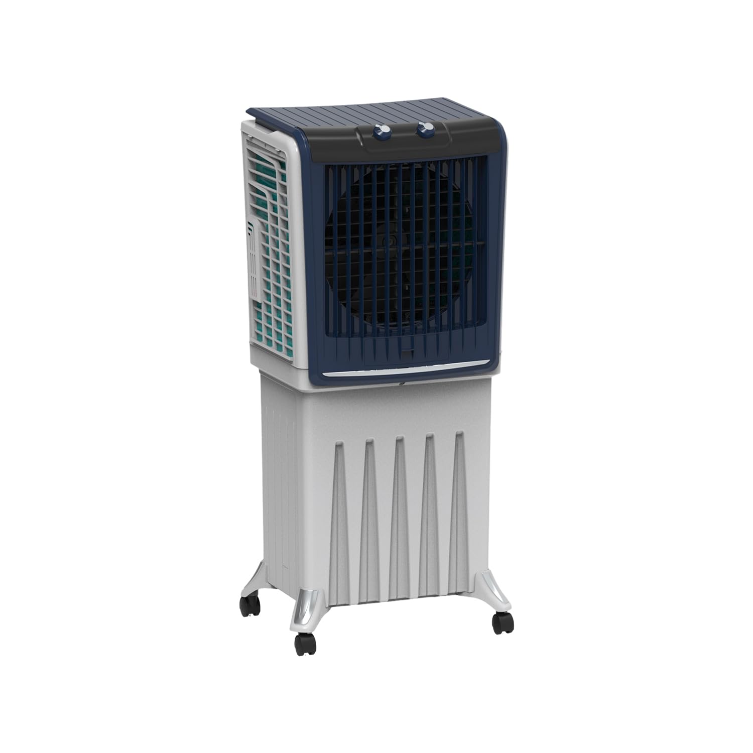Symphony Silenzo 55 Desert Air Cooler | Silent Operation | 3-Side Honeycomb Pads | Easy Fill | Auto Louver Movement | CFD Technology | 1-Year Warranty