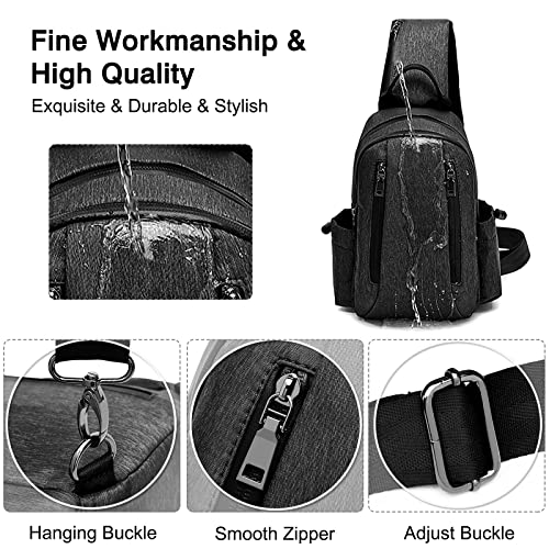 Sling bag antivol et imperméable pour protéger vos affaires