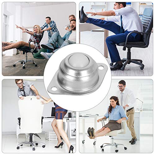 Shanqian SQUS-NYLONBALL-16-SILVER-201103 16Pcs 5/8 Inch Nylon Ball Transfer Bearing Unit thumb #6