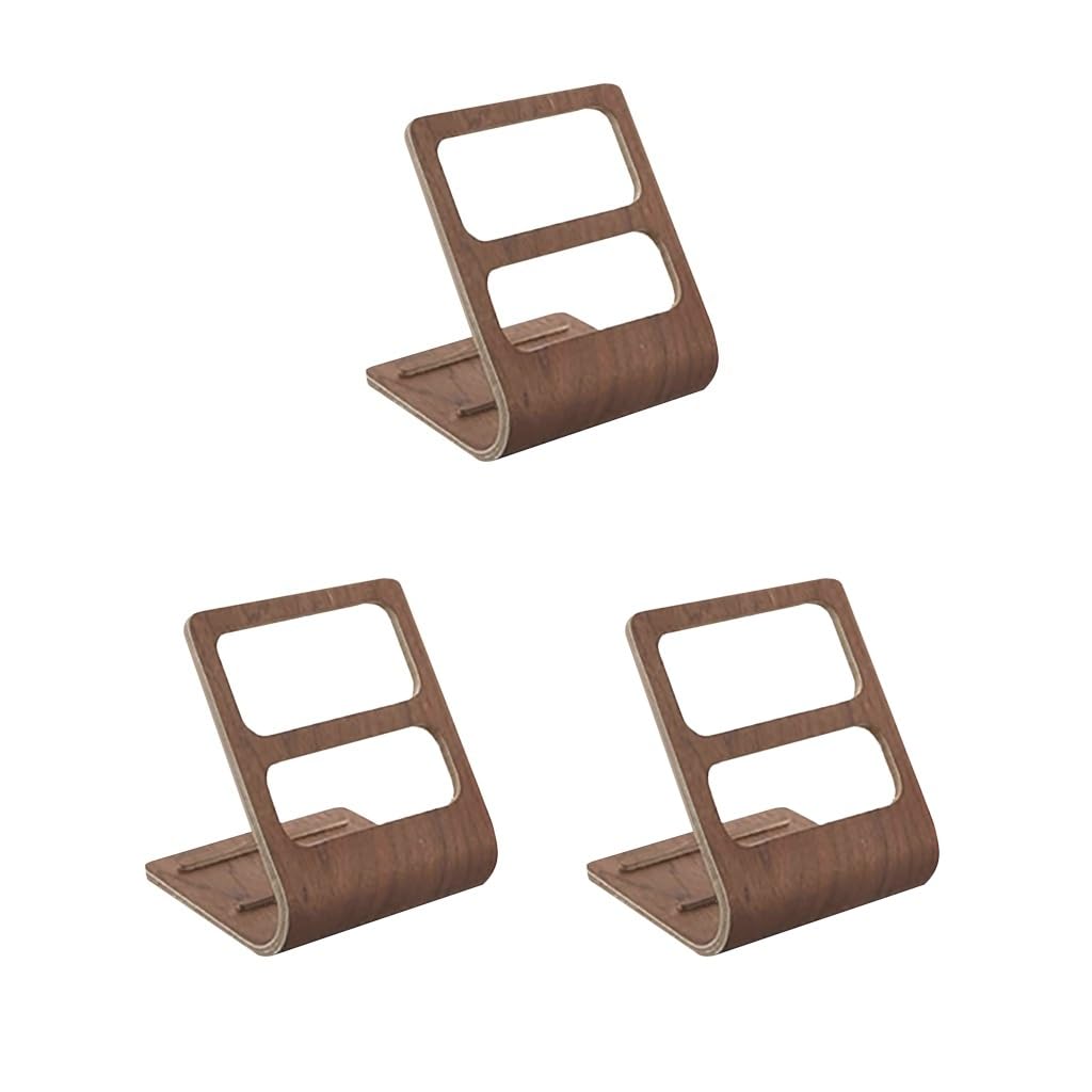 Lot de 3 organiseurs de télécommande TV robustes et pratiques pour bureau, chambre à coucher, style B