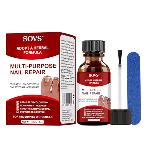 SOVS Toenail Treatment Gentle Formula Effectively Improves Nails for a More Beautiful Appearance1pcs
