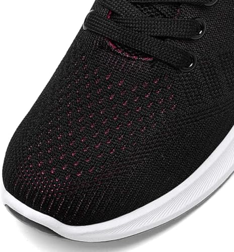 Women’s Orthopedic Bowling Shoes – Comfortable Slip-On Sneakers, Lightweight Breathable Mesh, Supportive Universal Slide Sole (Orange, Adult, Women, 8, Numeric, US Footwear Size System, Medium) - 3