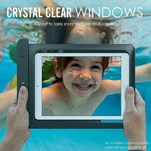AICase Universal iPad Waterproof, Dry Bag Pouch for iPad Pro 10.5, New iPad 9.7 2017/2018, iPad Pro 9.7, iPad Air/Air 2, Tablets up to 11.5 Inch (Black) - Image 5