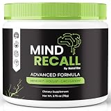 Mind Recall Powder – Official Advanced Formula, MindRecall Supplement, Non Habit Forming - Easy-to-Mix Powdered Drink for Daily Use (30 Servings)