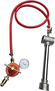 Gas Forge Burner Propane Furnace，Blacksmith Knifemaking Gas Melting Furnace Burner