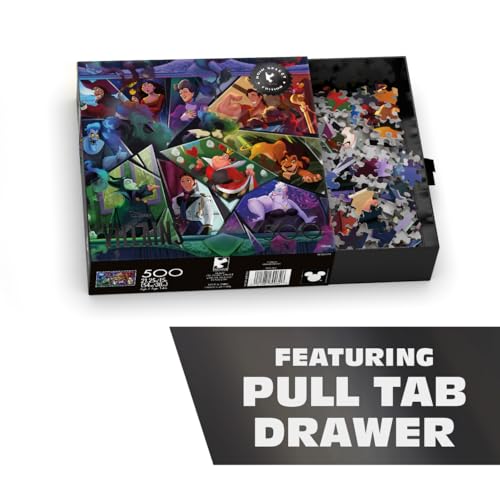 Buffalo Games - Disney Villains Broken Glass - 500 Piece Puzzle for Adults by Buffalo Games - Used condition - Image 4