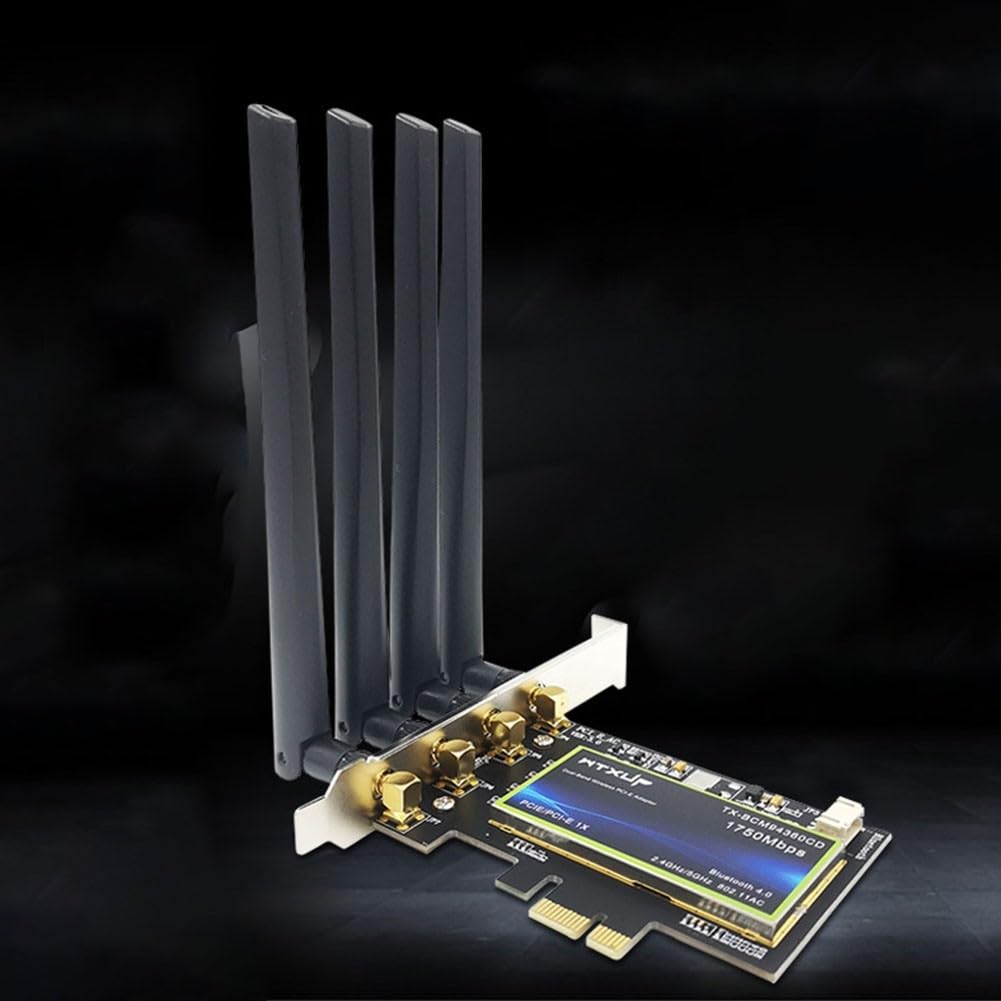 Scheda WiFi Desktop 1750Mbps con Integrato Scheda WiFi Desktop