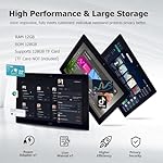 HONGSAMDE2025 NEW10.1 Inch Windows Tablet, 2 in 1 Touch Windows11 Tablet PC,1280x800 IPS FHD,Intel Celeron J4125,12GB RAM 128GB SSD,with Mini HDMI/5GWiFi/Bluetooth/USB3.0/Dual Cameras/Keyboard/5000MA - Image 4