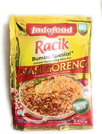 Instant Seasoning MIX for - Nasi Goreng - Oriental Fried Rice - 6 x 1.7 Oz. / 50 G - Product of Indonesia