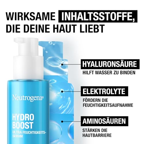 Neutrogena Hydro Boost Skincare Set mit Reiniungsgel, Serum und Gel Creme – Ansicht 2