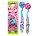 Firefly LOL Surprise Manual Toothbrush Duo + Hygiene Cap – 2-Pack for Little Trendsetters