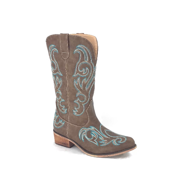 wide calf knee high cowboy boots