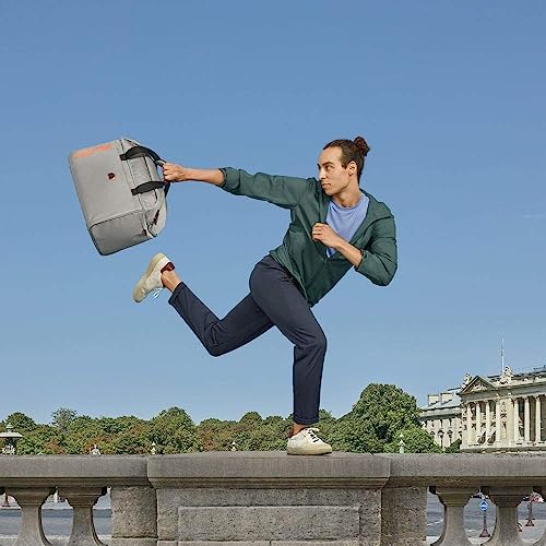 DELSEY Paris Egoa Travel Duffel Bag made from 100% Recycled Materials, Light Gray, 18 Inch by DELSEY PARIS - Used condition - Image 6