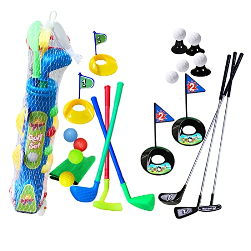 Ssccgym Golf Toys Play Sets Game for Kids Boys Girls with Many Kits