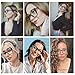 AMOMOMA Trendy TR90 Oversized Blue Light Reading Glasses Women,Stylish Square Cat Eye Glasses AM6031C1 with Black Frame 1.5 x