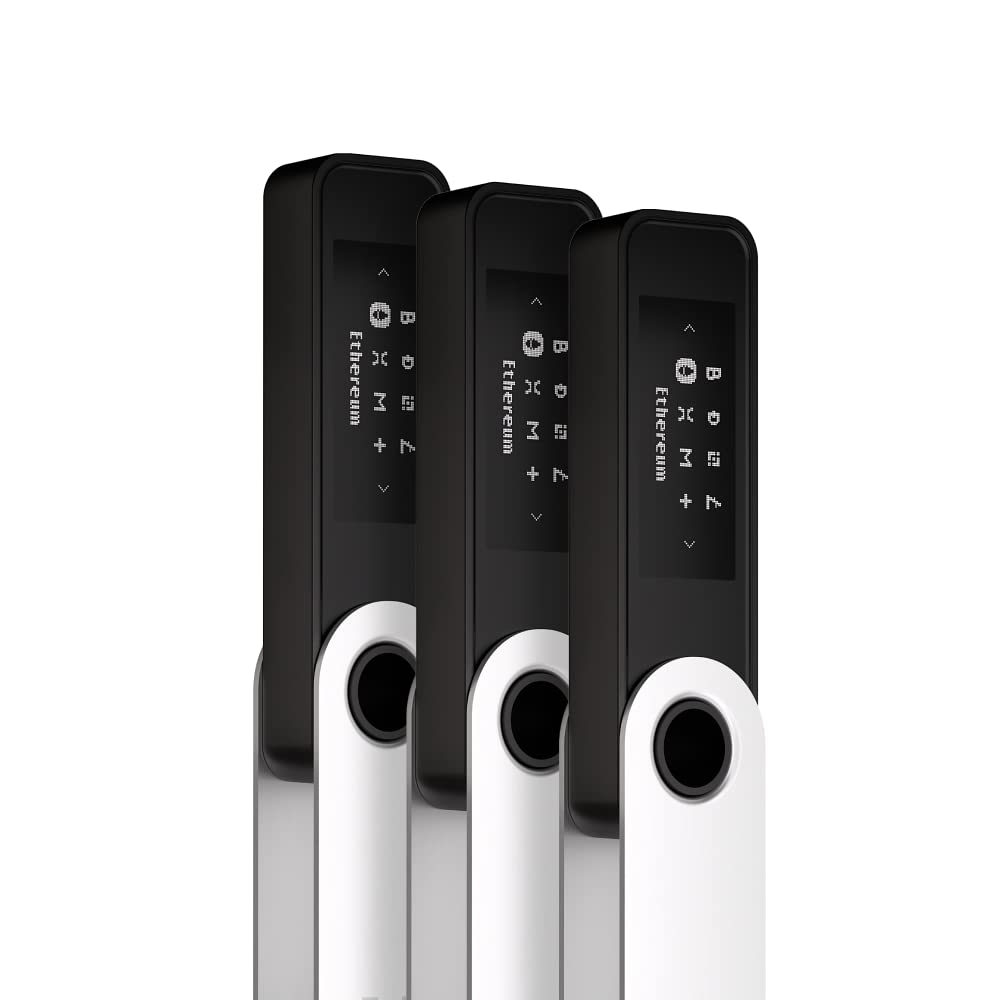 Amazon.com: Ledger Nano S Plus 3 Pack - Simple & Secure Crypto Wallet  signers - for Android or Desktop only : Electronics