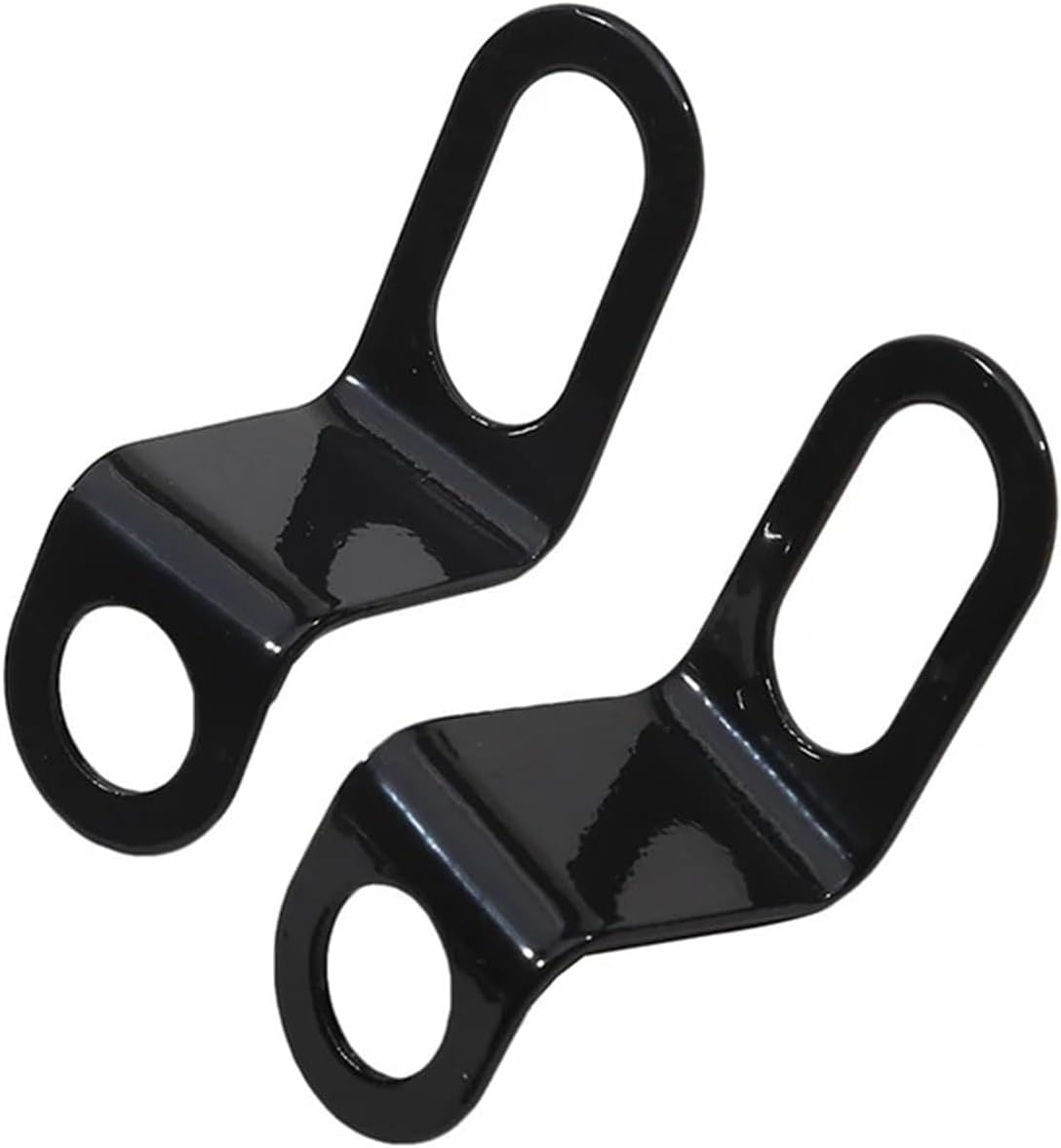 1 Pair Bicycle Motorcycle Relocation Rear Turn Signal Light Holder Metal Bracket Indicator Stand Mount Lamps Fog Light Bracket Headlight Bracket