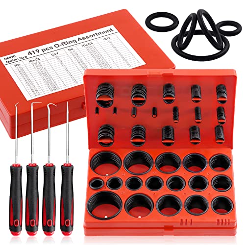 Glrks SE Universl O-Ring Ssortment Kit | 411Pcs Kuwit | Ubuy