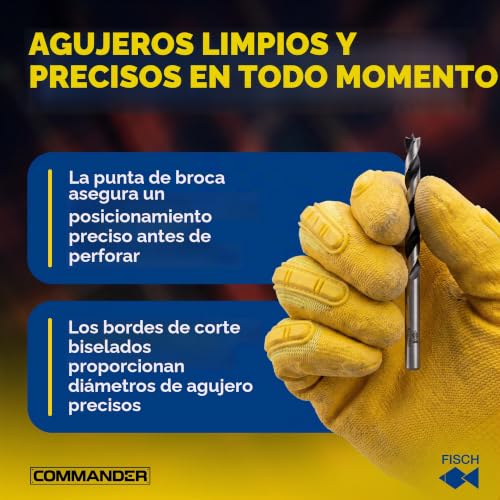 Miniatura 5 de Pescado De Madera Broca En Espiral Longitud Brocas Diámetro Precio Para 1 Cada 10119806, Fsf-004110