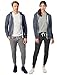 Alternative Men's Rocky Zip Hoodie Sweatshirt, Eco True Navy, X-Large