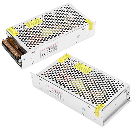 Image of DC12V Switch Power Supply Driver Adapter Aluminum Alloy Transformer for LED Lights and Electronic Devices(S-200-12（12V /16.7A /200W） AC110 /220V±15%)