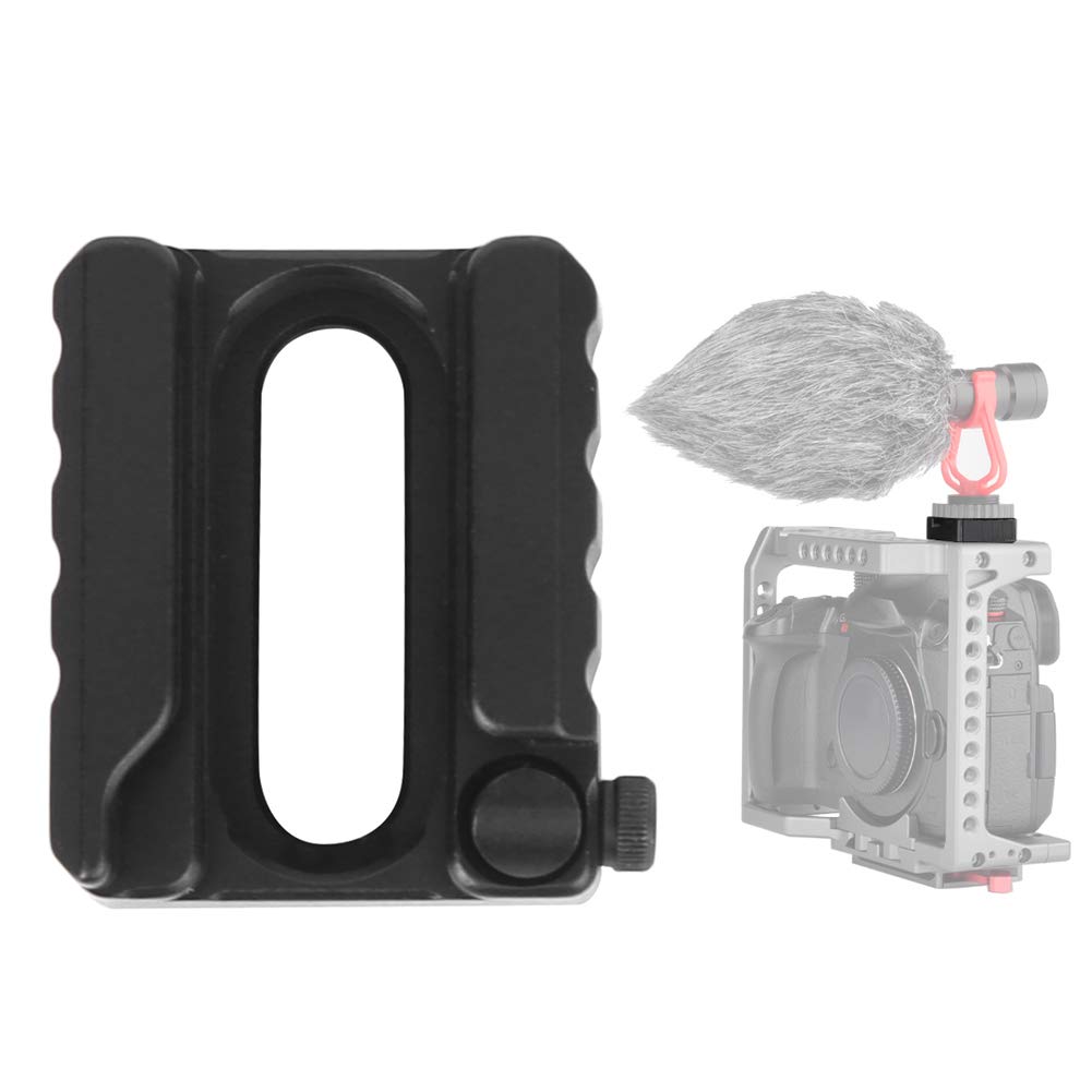Camera SLR Cage Quick Release Expansion Aluminum Alloy Cold Shoe Mount Adapter Base Accessories for Photography