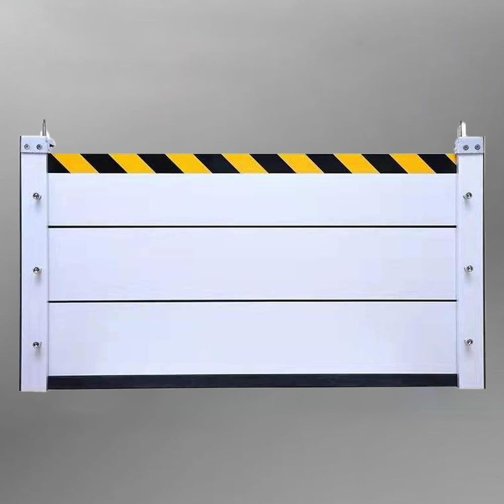Barrière inondation de garage en aluminium contre les infiltrations