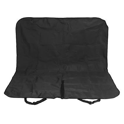 Pet Car Mat, Safety Car Dog Bed Wear-Resistant Oxford Cloth for Car for Dog(Black)