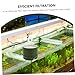 BESPORTBLE 1set Tube Shaped Filtration Box with USB Pump Efficient Fish Tank for Office Use Easy Maintenance Design Compact for Various Aquariums