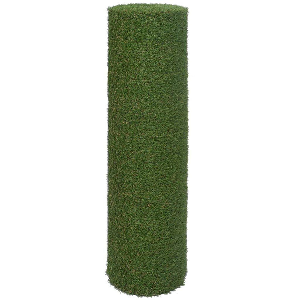 vidaXL Césped Artificial Tapete Alfombra Falso Hierba Imitación Jardín Patio Terraza Balcón Porche Piscina Decoración Verde 1x2 m/20 mm