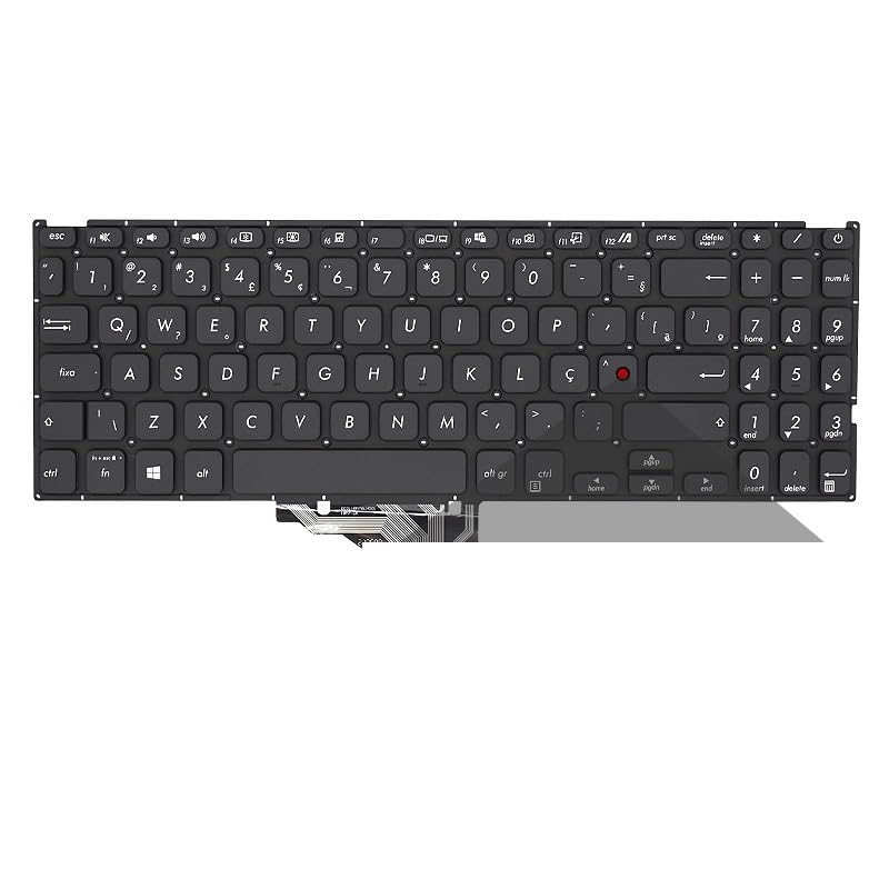 Clavier ordinateur portable ASUS Vivobook X509 X509F V5200 rechange noir US Russe