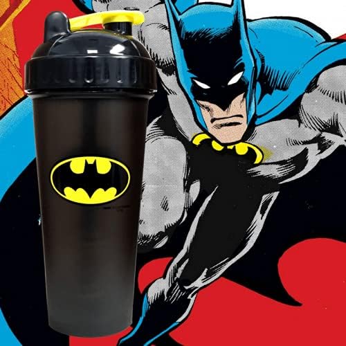 Hero Series DC Shaker Bottle, 800 ml Capacity, Batman, 6052D