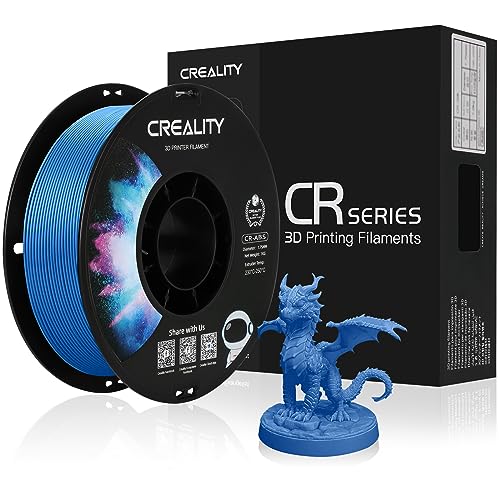 Image of Creality ABS Filament 1.75 mm, Official 3D Printer Filament ABS No-Tangling, Strong Bonding and Overhang Performance Dimensional Accuracy +/-0.03mm, 1kg(2.2lbs)/Spool (Blue)