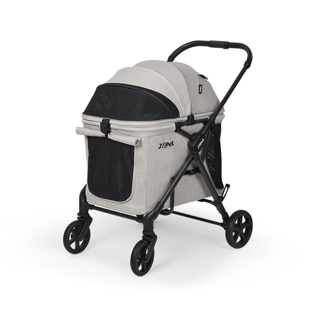Amazon.co.jp: JoPet ペットカート 中型犬用 低床キャビン 折りたたみ