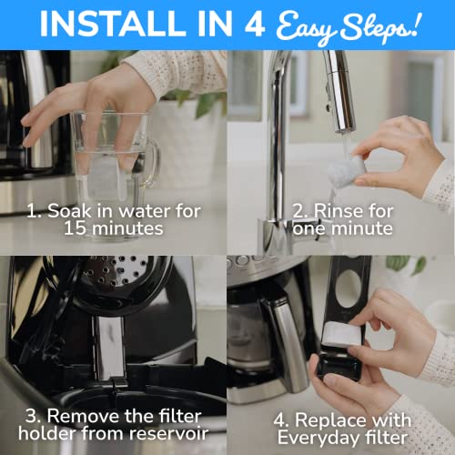 Adx 12-Replacement Charcoal Water Filters For Cuisinart Coffee Machines #TOP4