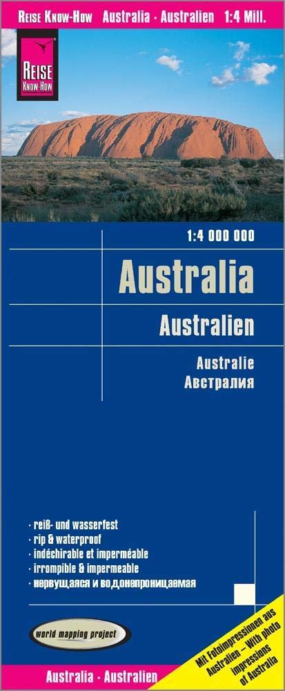 Australia GPS: (world mapping project) (Australia (1:4.000.000))