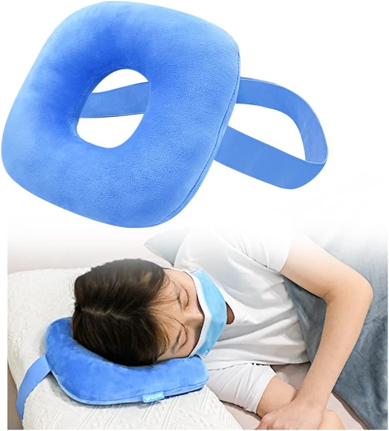 Piercing Pillow Ear Pillows for Side Sleepers with Hole CNH Donut Protector Pillow Ear Pressure Sores Pain Aches Relief Medical Ear Guard Care Cushion